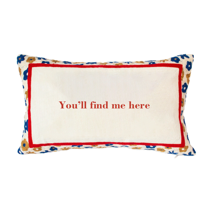 Floral Custom Pillow