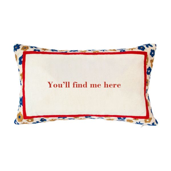 Floral Custom Pillow