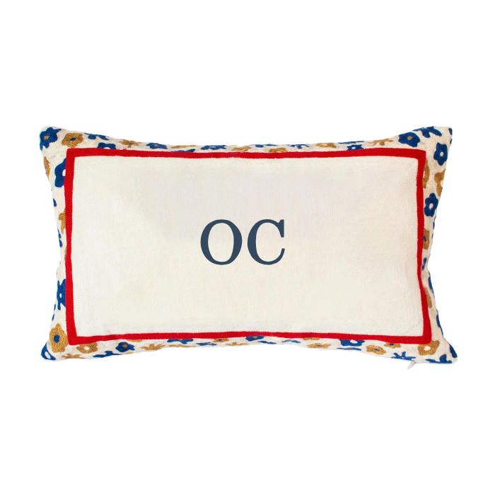 Floral Custom Pillow