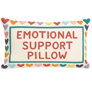Emotional Support Pillow Needlepoint Cushion