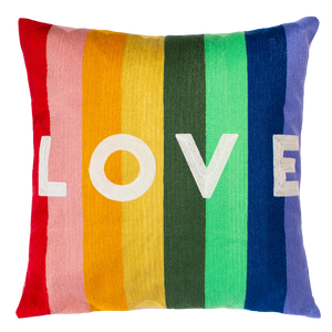 LOVE Needlepoint Cushion