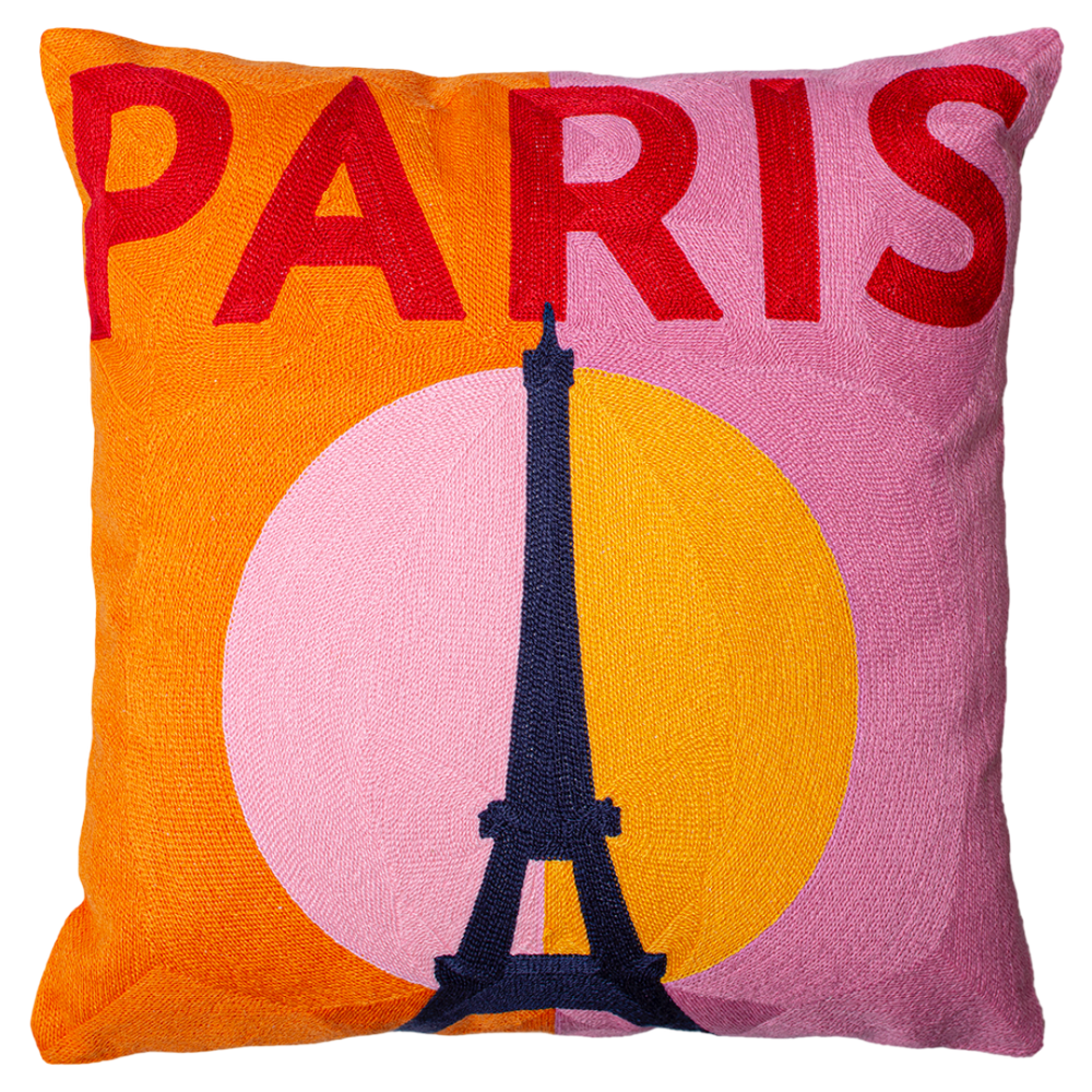Paris Needlepoint Cushion