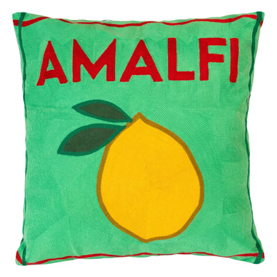 Amalfi Needlepoint Pillow