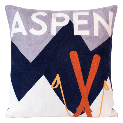 Aspen Needlepoint Pillow