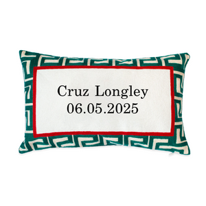 Green Custom Pillow
