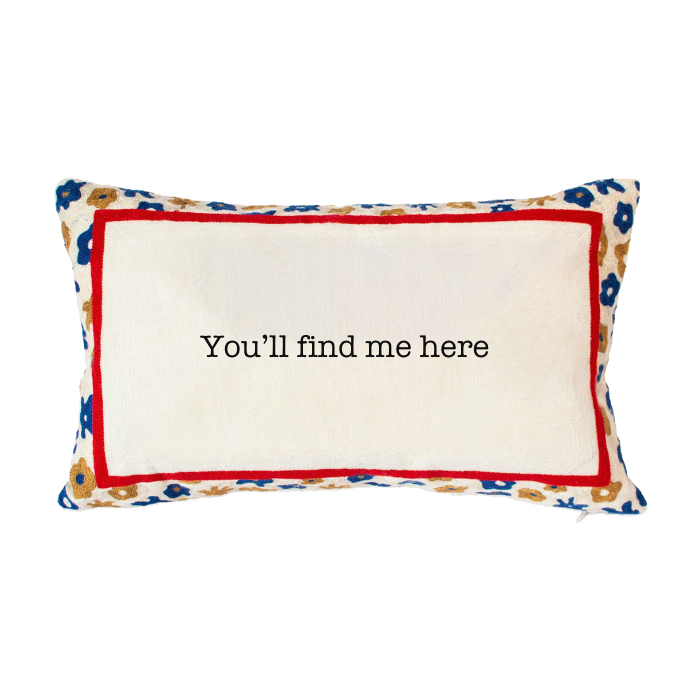 Floral Custom Pillow