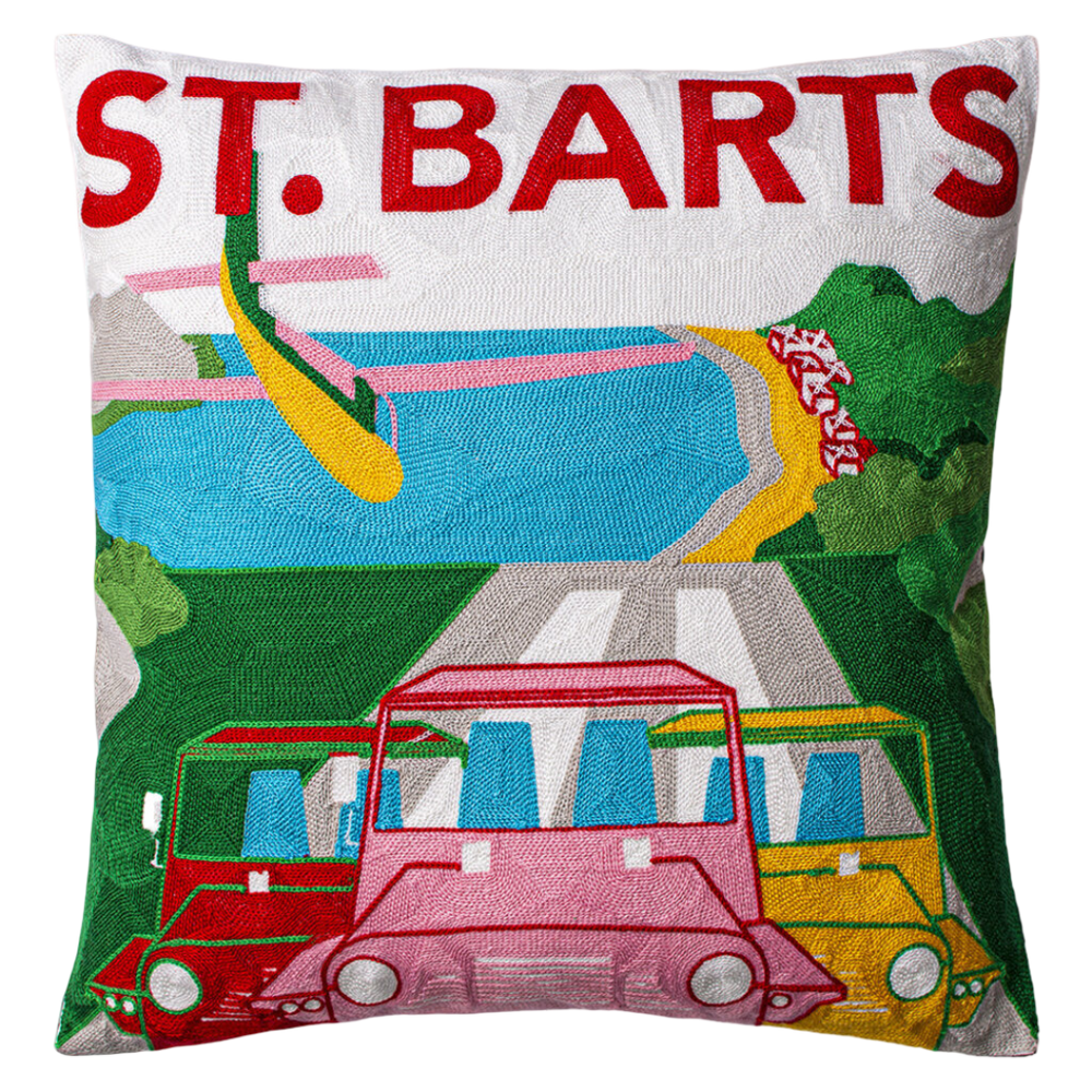 St. Barts Needlepoint Cushion