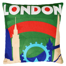 Load image into Gallery viewer, London Needlepoint Cushion