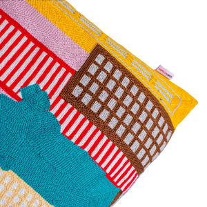 New York Needlepoint Cushion
