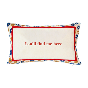 Floral Custom Pillow