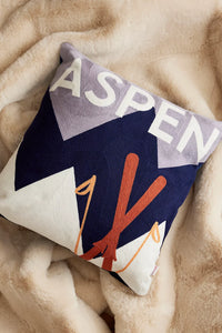 Aspen Needlepoint Cushion