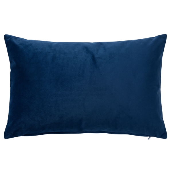 Please Leave By 9 needlepoint cushion, alternate view