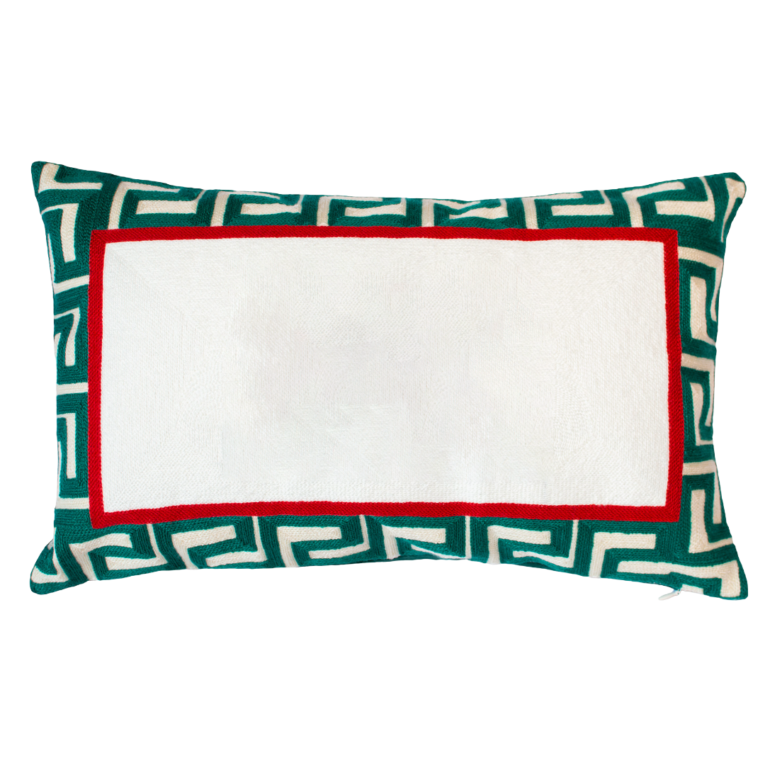 Green Custom Pillow