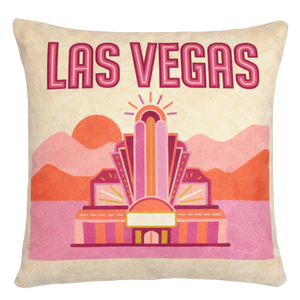 Las Vegas | Needlepoint Travel Pillow