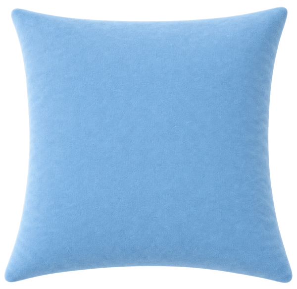 Reversible velvet backing of The Alps cushion