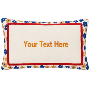 Floral Custom Pillow