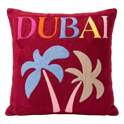 Dubai Needlepoint Pillow