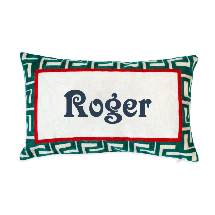 Green Custom Pillow