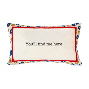 Floral Custom Pillow