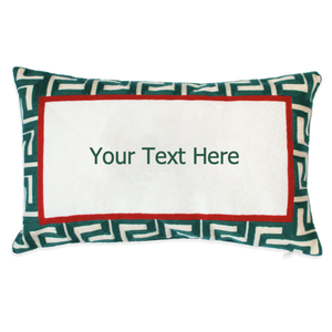 Green Custom Pillow