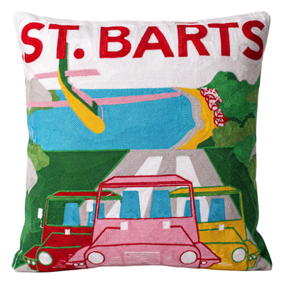 St. Barths Needlepoint Pillow