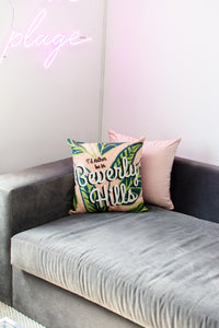 Beverly Hills Needlepoint Cushion