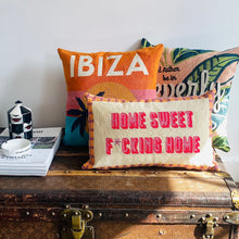 Load image into Gallery viewer, Home Sweet F*cking Home Needlepoint Cushion