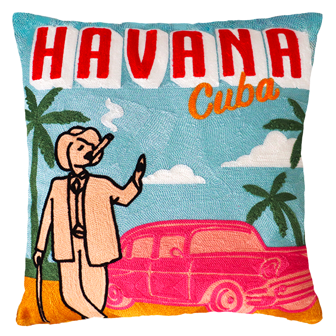 Havana Needlepoint Cushion