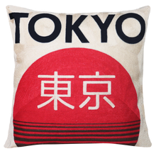Load image into Gallery viewer, Tokyo Needlepoint Cushion