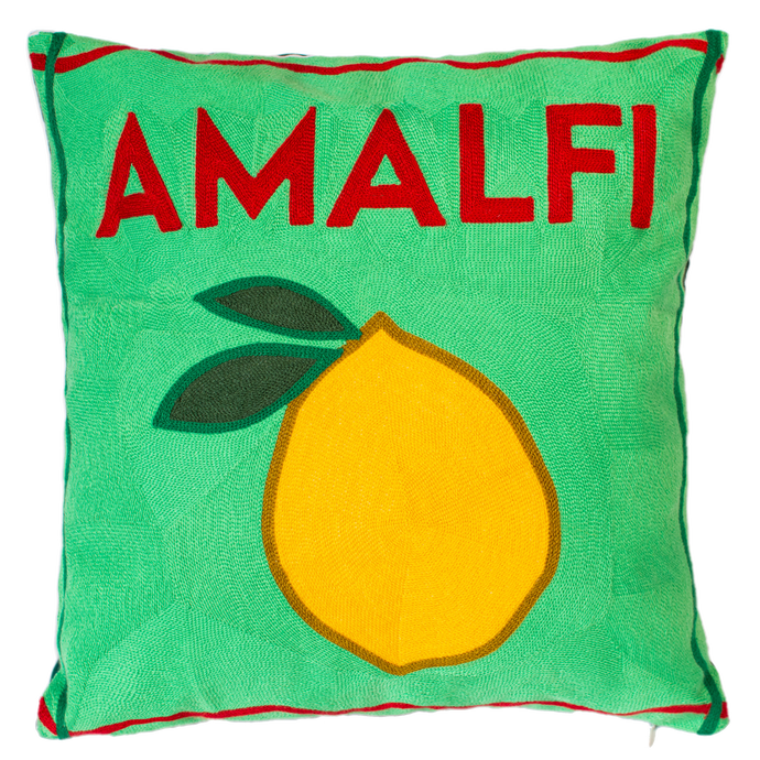 Amalfi Needlepoint Cushion