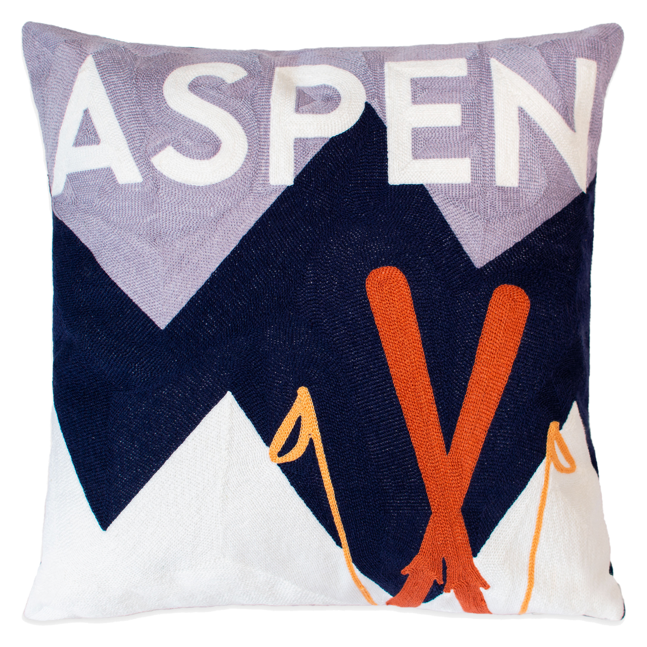 Aspen Needlepoint Cushion